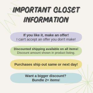 All items now have discounted shipping!